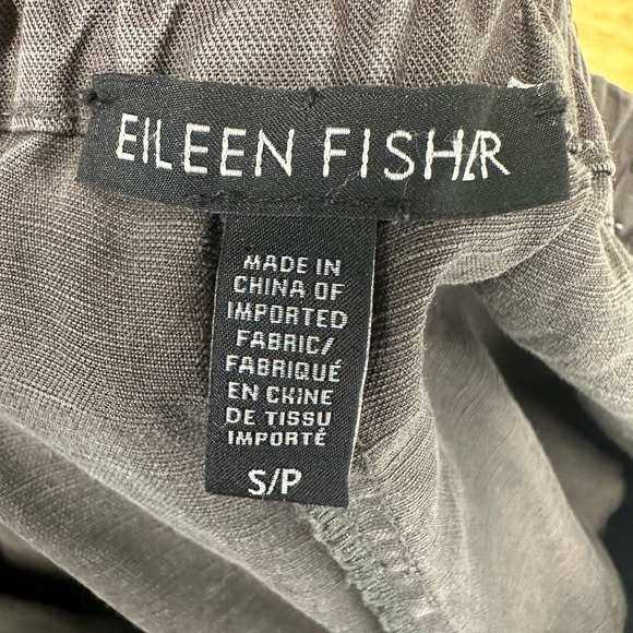 Eileen Fisher Slouchy Wide Leg Pants Women’s S Gray Minimalist‎ Mature - Picture 5 of 6
